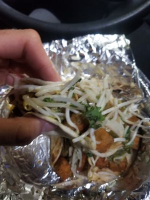 Tofu Tacos. Get this! at Mad Mex in Erie