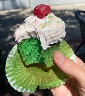 Cherry lime cupcake!  at Jodi Bee Bakes in Salem