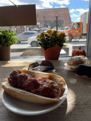 Meatball sub  at Jodi Bee Bakes in Salem