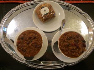 pumpkin chili at Jodi Bee Bakes in Salem