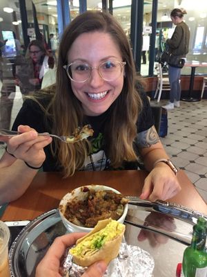 Baked potato and chili  at Jodi Bee Bakes in Salem