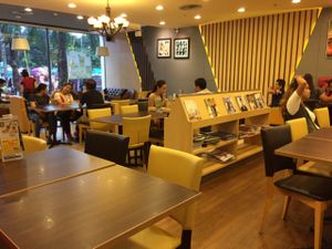 Inside at Black Canyon Coffee in Bangkok