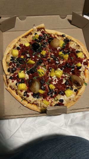 Very tasty pizza at FOREVER in Mexico City