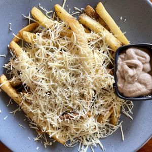 truffle fries - tasty   at FOREVER in Mexico City