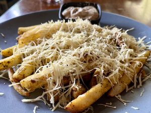 truffle fries - tasty   at FOREVER in Mexico City