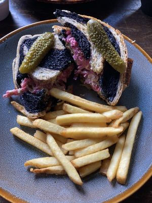 “Pastrami” sandwich  at FOREVER in Mexico City