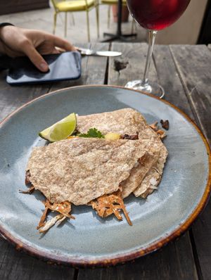 gringo tacos at FOREVER in Mexico City
