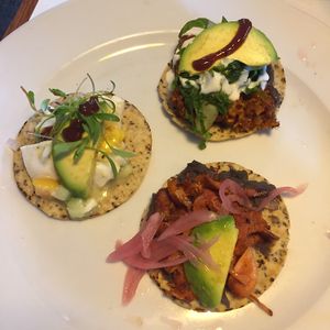 tostaditas  at FOREVER in Mexico City
