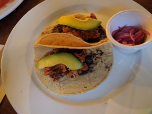 Tacos at FOREVER in Mexico City