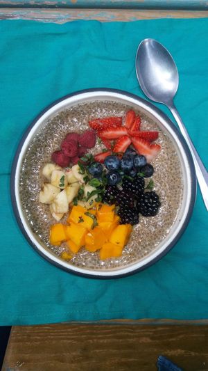 Los platillos están super ricos y los productos son de alta calidad no sólo es  verduras cocidas tienen una carta muy extensa delicioso!!!! at FOREVER in Mexico City