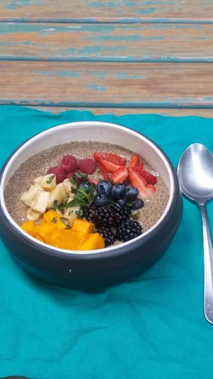 Delicioso pudimos de chia  at FOREVER in Mexico City