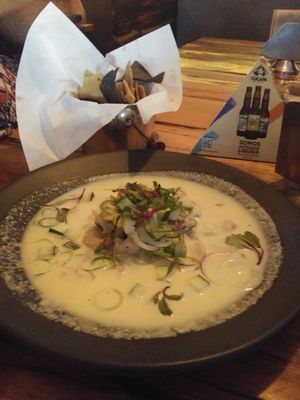 Spicy Aguachile at FOREVER in Mexico City