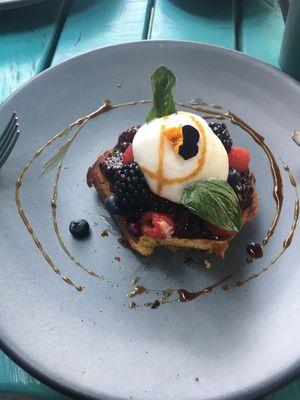 French Toast at FOREVER in Mexico City
