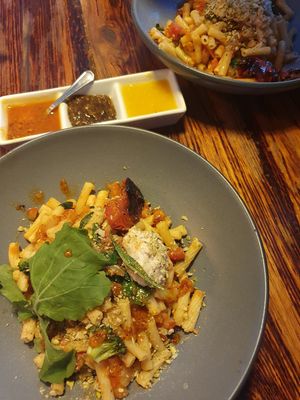 Delicious pasta at FOREVER in Mexico City