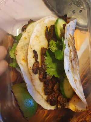 Take away tacos at FOREVER in Mexico City