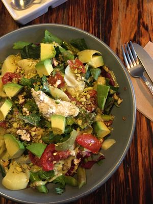 Yummy salad at FOREVER in Mexico City