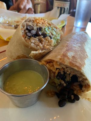 Loaded Burrito at Mexican Kitchen in New Paltz