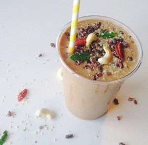 Cacao Mint at One Life Raw Juice Bar in Charlotte