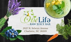 Make a Healthy Choice Today at One Life Raw Juice Bar in Charlotte