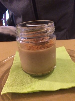Panna cotta con biscotto at CamBio Logico in Forli