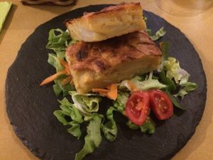 Farinata di patate e rosmarino at CamBio Logico in Forli