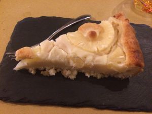Torta all'ananas at CamBio Logico in Forli
