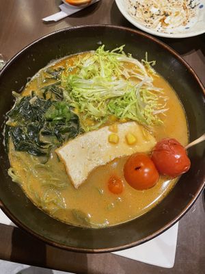Vegetable Miso Ramen   at Bushido in Mountain View