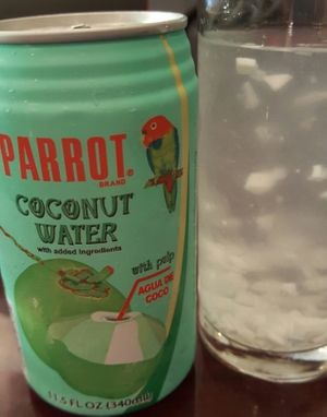 coconut water at Daya in Winter Park