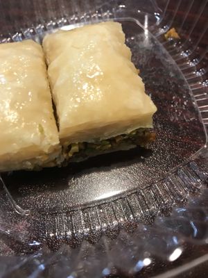 Vegan baklava at Falafel House in Towson