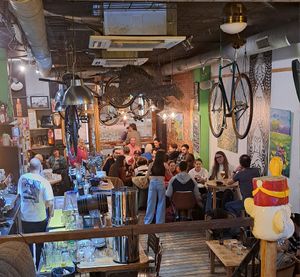 #Veganuary at Recyclo Bike Cafe in Malaga