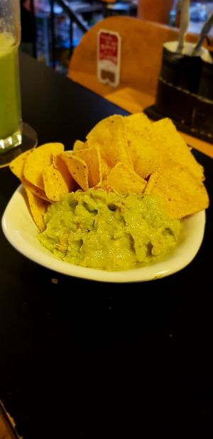 Nachos at Recyclo Bike Cafe in Malaga