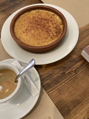 Crema catalana at Vegetalia - Born in Barcelona