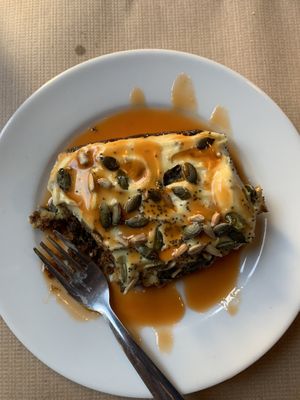 Carrot cake at Vegetalia - Born in Barcelona