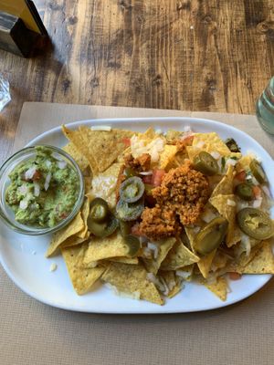 Nachos at Vegetalia - Born in Barcelona