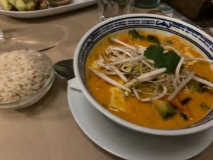 Vegan Thai curry at Vegetalia - Born in Barcelona
