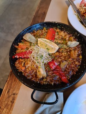 Vegetarian Paella at Vegetalia - Born in Barcelona
