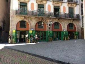 main entrance  at Vegetalia - Born in Barcelona