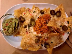 Nachos at Vegetalia - Born in Barcelona