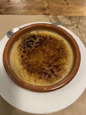 Vegan crema catalana  at Vegetalia - Born in Barcelona