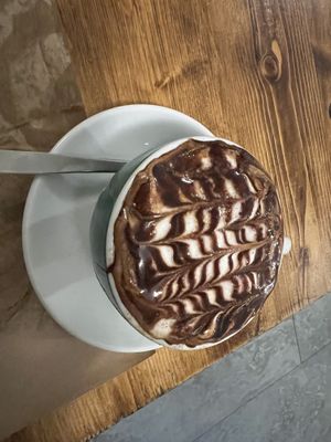 Cappuccino   at Vegetalia - Born in Barcelona