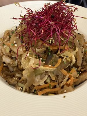 Wok con tempeh  at Vegetalia - Born in Barcelona