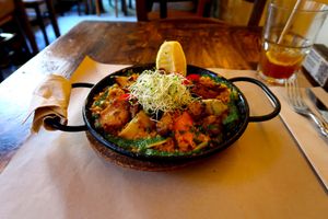 Paella with Heura at Vegetalia - Born in Barcelona