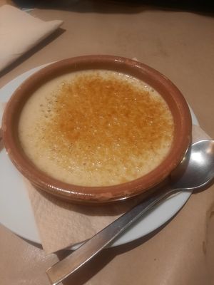 Crema catalana at Vegetalia - Born in Barcelona