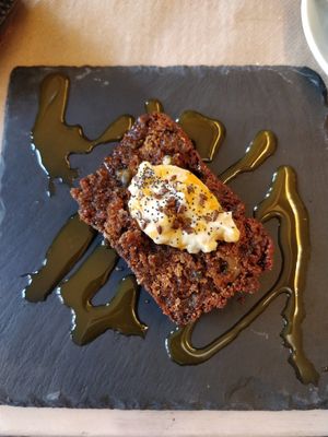 Carrot cake at Vegetalia - Born in Barcelona