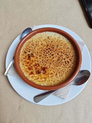Crema de Catalana at Vegetalia - Born in Barcelona