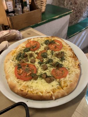 Pizza  at Vegetalia - Born in Barcelona