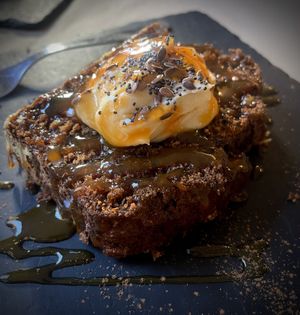 Carrot cake 🤎  at Vegetalia - Born in Barcelona