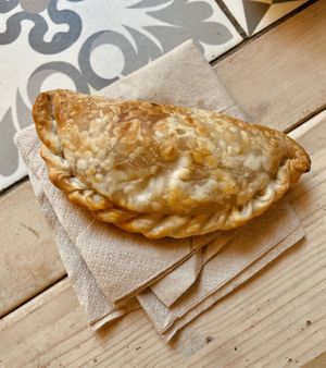 Vegan empanada   at Vegetalia - Born in Barcelona