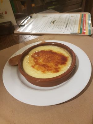 Crema Catalana at Vegetalia - Born in Barcelona