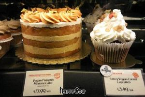 vegan pumpkin mousse cake at Whole Foods Market in Louisville